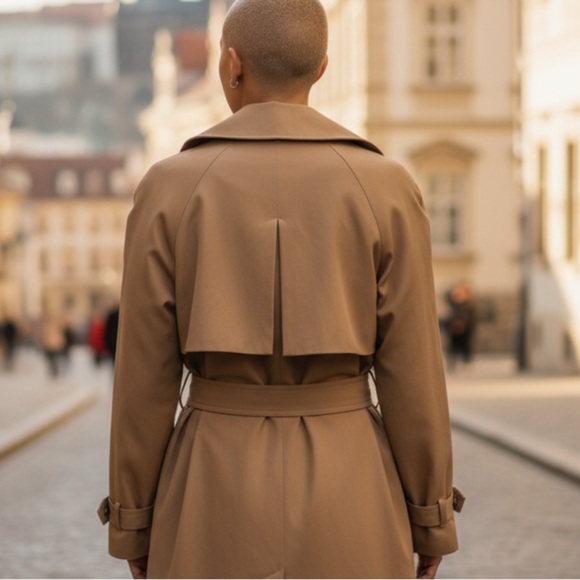 MUKOK STUDIO Belted Utility Jumpsuit Size S women’s pants camel/tan - Picture 9 of 13